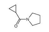 Pyrrolidine, 1-(cyclopropylcarbonyl)- (9CI) Structure