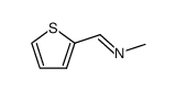 2-((methylimino)methyl) thiophene结构式