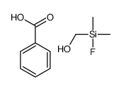 benzoic acid,[fluoro(dimethyl)silyl]methanol Structure