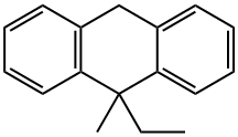 Anthracene, 9-ethyl-9,10-dihydro-9-methyl- Structure