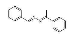 (1E,2E)-1-benzylidene-2-(1-phenylethylidene)hydrazine Structure