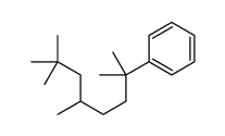 (1,1,4,6,6-Pentamethylheptyl)benzene Structure