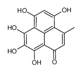 4,6,7,8,9-pentahydroxy-3-methylphenalen-1-one结构式