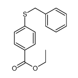 ethyl 4-benzylsulfanylbenzoate结构式