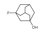 1-hydroxy-3-fluoroadamante Structure