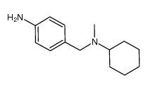 4-[(cyclohexyl-methyl-amino)-methyl]-phenylamine结构式