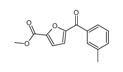 methyl 5-(3-methylbenzoyl)furan-2-carboxylate结构式