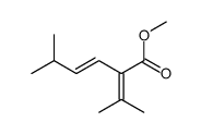 methyl 5-methyl-2-propan-2-ylidenehex-3-enoate Structure