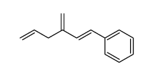 ((E)-3-Methylene-hexa-1,5-dienyl)-benzene结构式