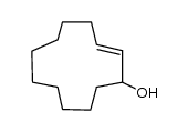 (E)-2-cyclododecen-1-ol Structure