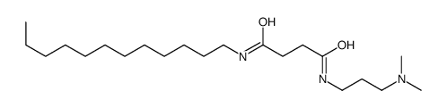 N'-[3-(dimethylamino)propyl]-N-dodecylbutanediamide Structure