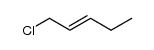 2(E)-pentenyl chloride Structure