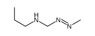 N-[(methyldiazenyl)methyl]propan-1-amine Structure