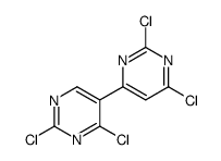 2,4-dichloro-5-(2,6-dichloropyrimidin-4-yl)pyrimidine Structure