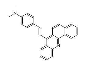 7-[p-(Dimethylamino)styryl]benz[c]acridine Structure