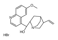 (9S)-6'-methoxycinchonan-9-ol monohydrobromide Structure