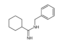 N'-benzylcyclohexanecarboximidamide结构式