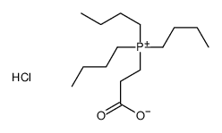 tributyl(2-carboxyethyl)phosphanium,chloride结构式
