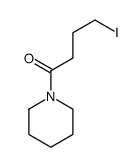 4-iodo-1-piperidin-1-ylbutan-1-one Structure
