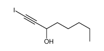 1-iodooct-1-yn-3-ol Structure