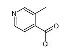 4-Pyridinecarbonyl chloride, 3-methyl- (9CI) structure