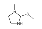Imidazolidine, 1-methyl-2-(methylthio)- (9CI) Structure