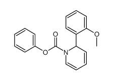 phenyl 2-(2-methoxyphenyl)-2H-pyridine-1-carboxylate Structure