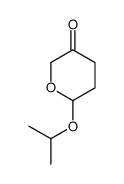6-异丙氧基-二氢-2H-吡喃-3(4H)-酮结构式