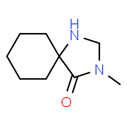 1,3-Diazaspiro[4.5]decan-4-one,3-methyl-(5CI)结构式