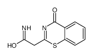 2-(4-oxo-1,3-benzothiazin-2-yl)acetamide Structure