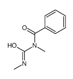 N-methyl-N-(methylcarbamoyl)benzamide结构式