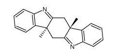 6a,12a-dimethyl-6,6a,12,12a-tetrahydro-indolo[3,2-b]carbazole结构式