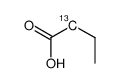 butanoic acid-13C结构式