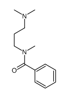 N-[3-(dimethylamino)propyl]-N-methylbenzamide structure