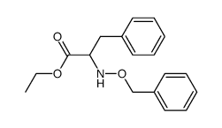 ethyl (benzyloxy)phenylalaninate结构式
