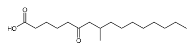 8-Methyl-6-ketohexadecansaeure结构式