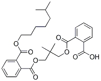 2,2'-[2,2-Dimethyl-1,3-propanediylbis(oxycarbonyl)]bis(benzoic acid 6-methylheptyl) ester结构式