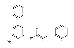 triphenyl(1,2,2-trifluoroethenyl)plumbane结构式