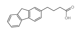 4-(9H-fluoren-2-yl)butanoic acid结构式