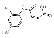 3-[(2,4-dimethylphenyl)carbamoyl]prop-2-enoic acid structure