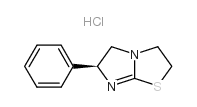 (7S)-7-phenyl-4-thia-1,6-diazabicyclo[3.3.0]oct-5-ene hydrochloride structure