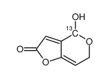 Patulin-13C3结构式