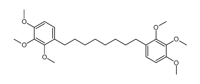 1,8-bis(2,3,4-trimethoxyphenyl)octane结构式