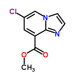 IMidazo[1,2-a]pyridine-8-carboxylic acid, 6-chloro-, Methyl ester picture