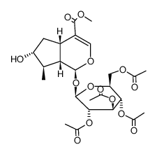 7-Epiloganin-tetraacetat结构式