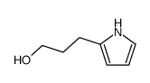 3-(1H-pyrrol-2-yl)propan-1-ol结构式