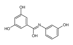 3,5-dihydroxy-N-(3-hydroxyphenyl)benzamide Structure