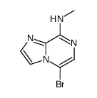 5-bromo-N-methylimidazo[1,2-a]pyrazin-8-amine Structure