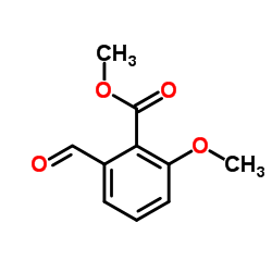 Methyl 2-formyl-6-methoxybenzoate结构式