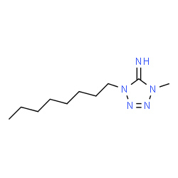 5H-Tetrazol-5-imine,1,4-dihydro-1-methyl-4-octyl-(9CI) Structure